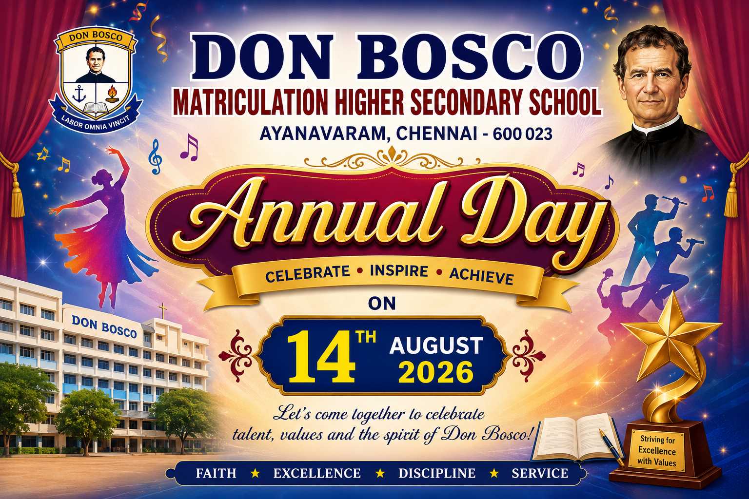52nd Annual Day on 14th Aug-2026